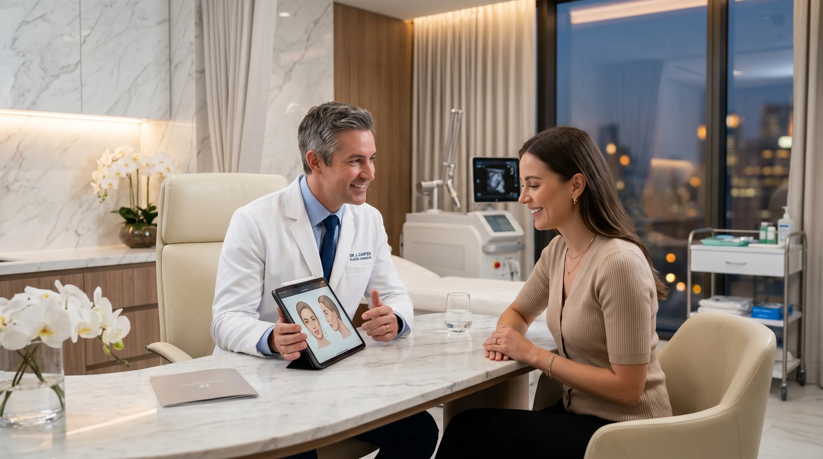 Greater Atlanta Pediatrics conducting examination